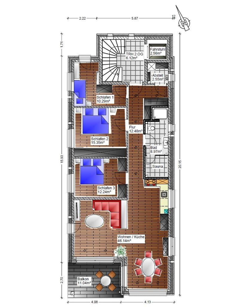 Brise- Direkt Am Wasser, Hafenblick, Fahrstuhl, Sauna, Ueberdachter Balkon Olpenitz Ngoại thất bức ảnh